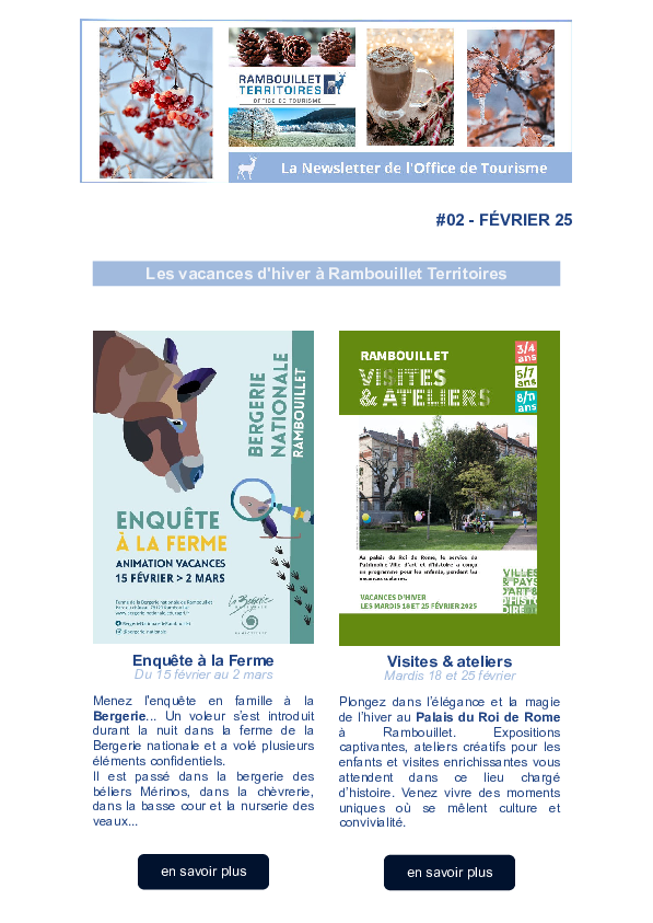 Newsletter février 2025