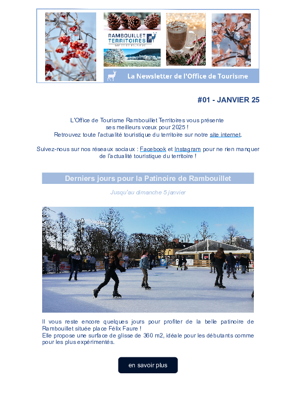 Newsletter janvier 2025