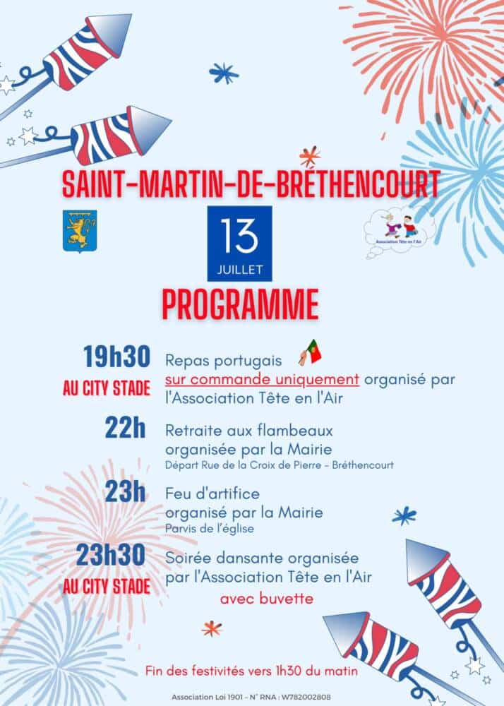 Fête nationale - Saint-Martin-de-Bréthencourt