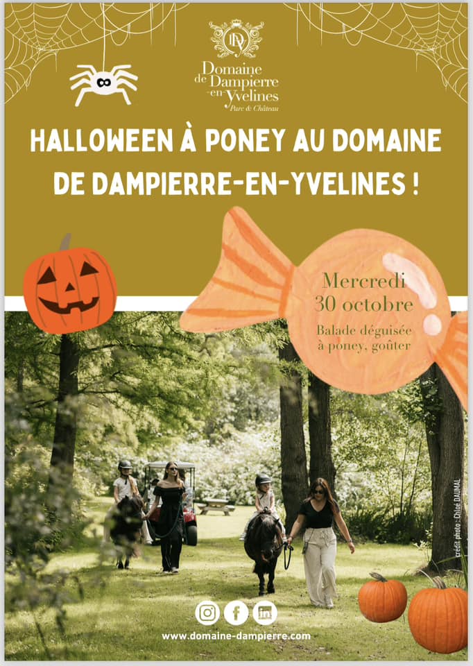 Halloween à poney - Domaine de Dampierre