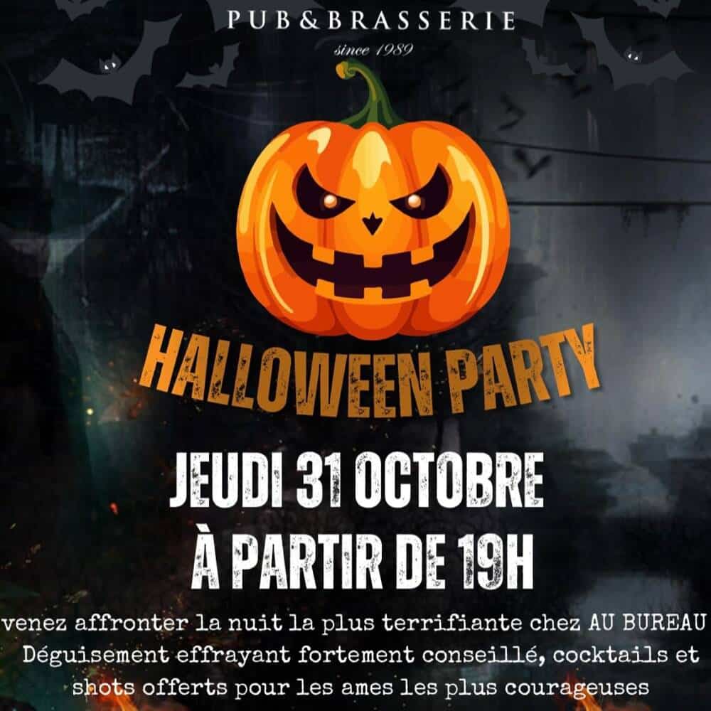 Halloween party - Au Bureau Gazeran