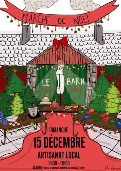 Marché de Noël au Barn à Bonnelles