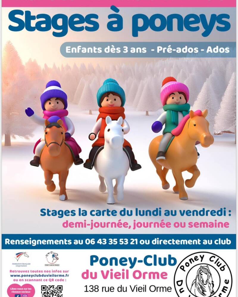 Stage à poney