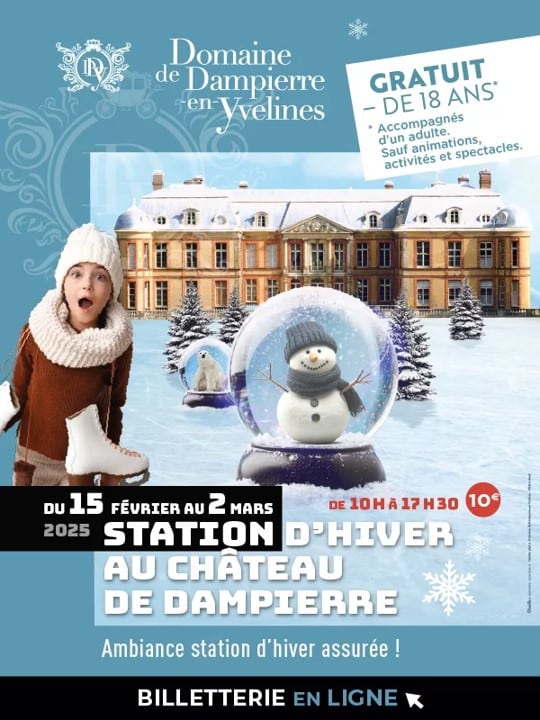 Station d'hiver au Château de Dampierre